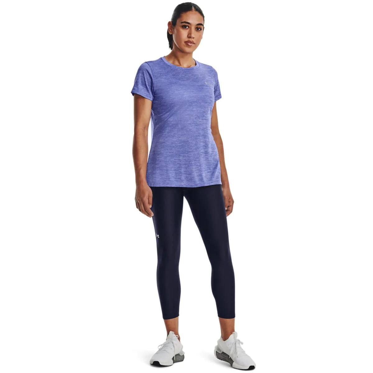 T-shirt UA Tech Twist pour femme - blue