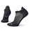 Women's Run Zero Cushion Low Ankle Socks - BLACK
