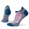 Women's Run Zero Cushion Low Ankle Socks -  MEDIUM GRAY