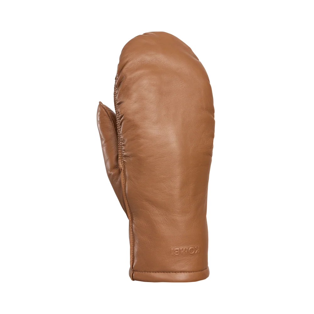Mitaines isolées en cuir Stella