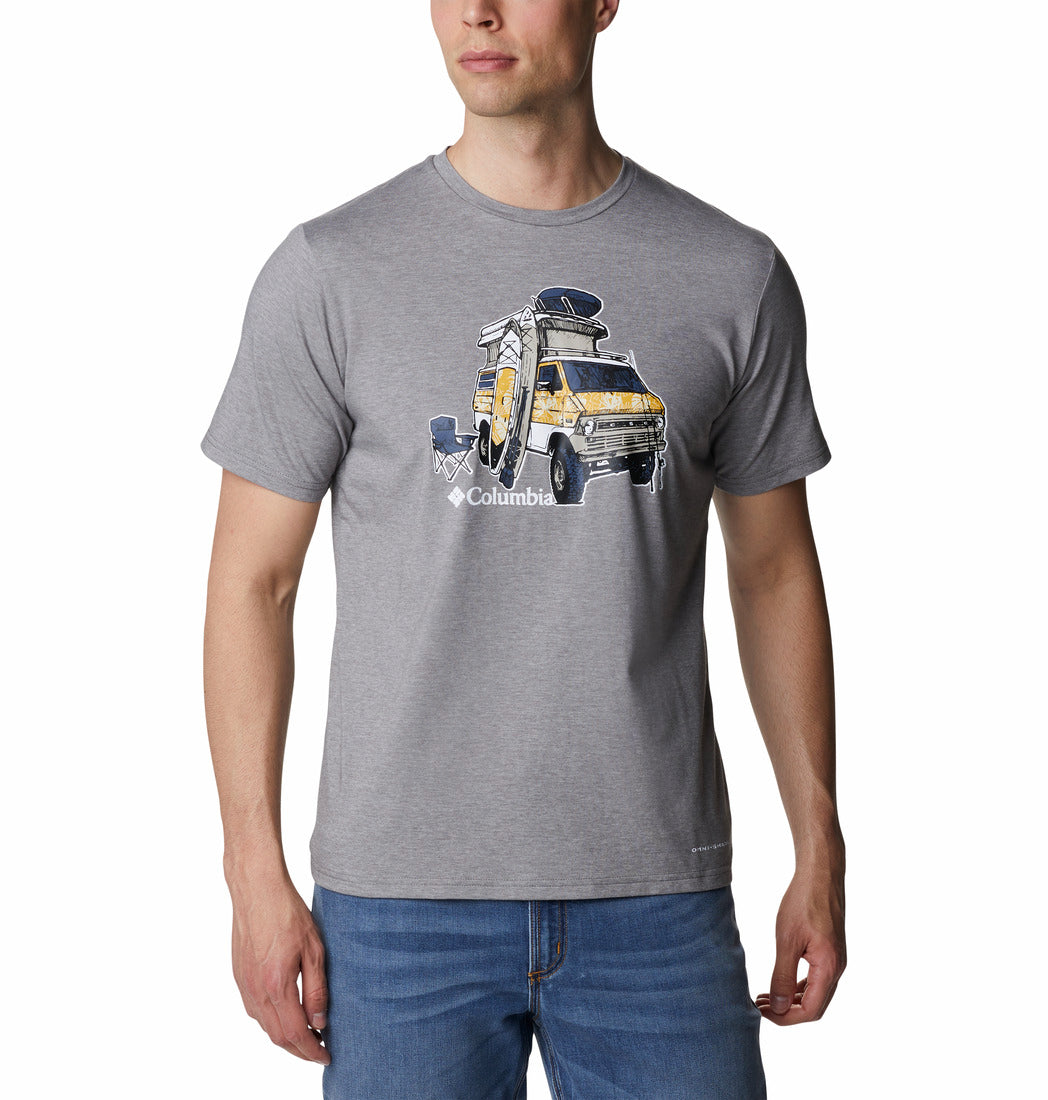 T-shirt imprimé à manches courtes pour homme Sun Trek™