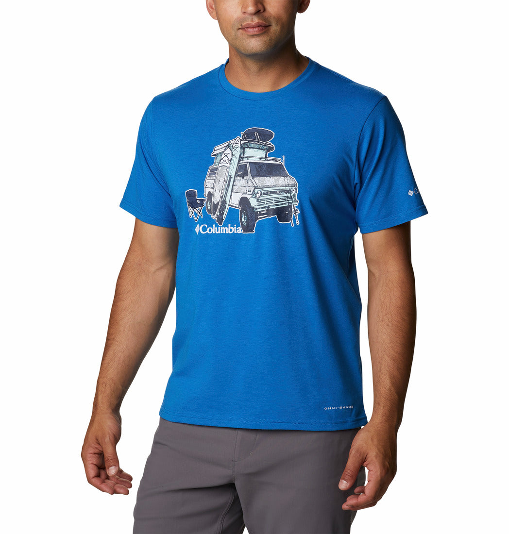 T-shirt imprimé à manches courtes pour homme Sun Trek™